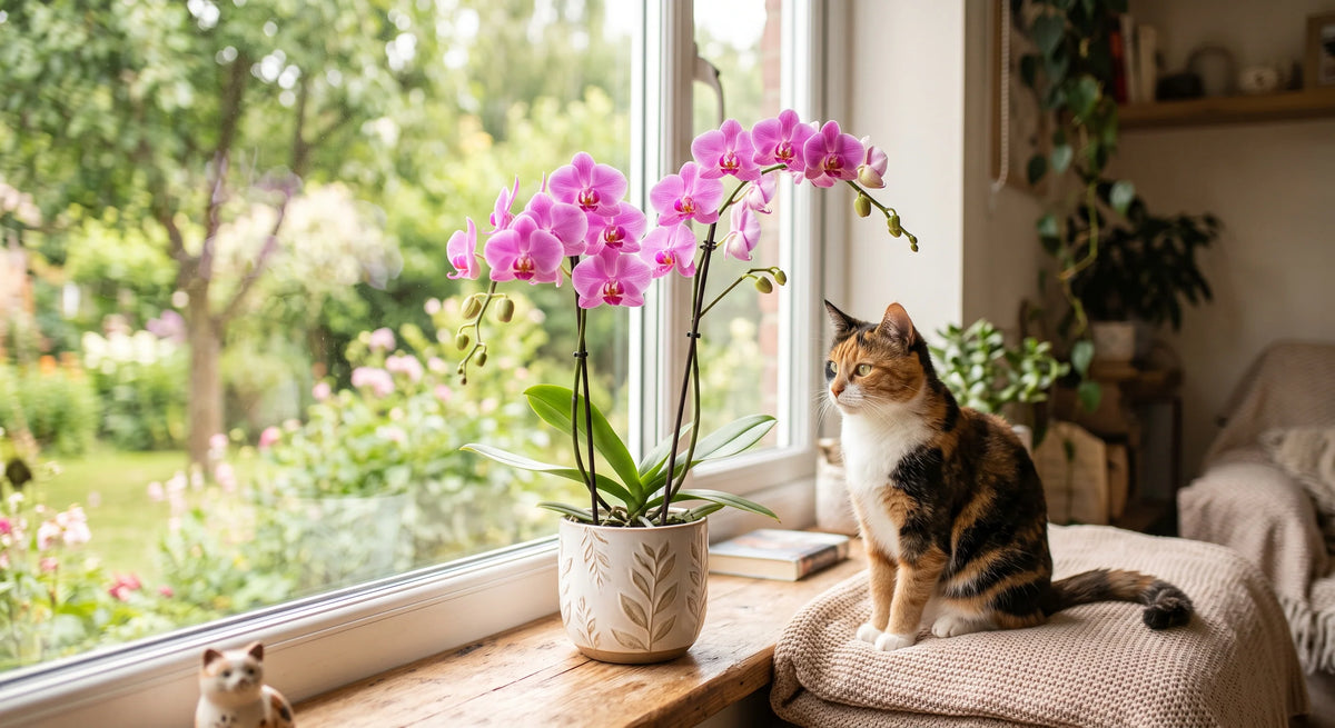 Is een orchidee giftig?