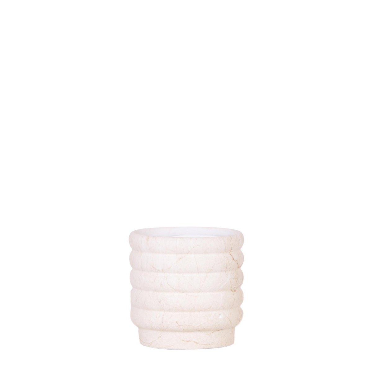 Marble Light bloempot voor orchidee – keramische sierpot Ø9 cm